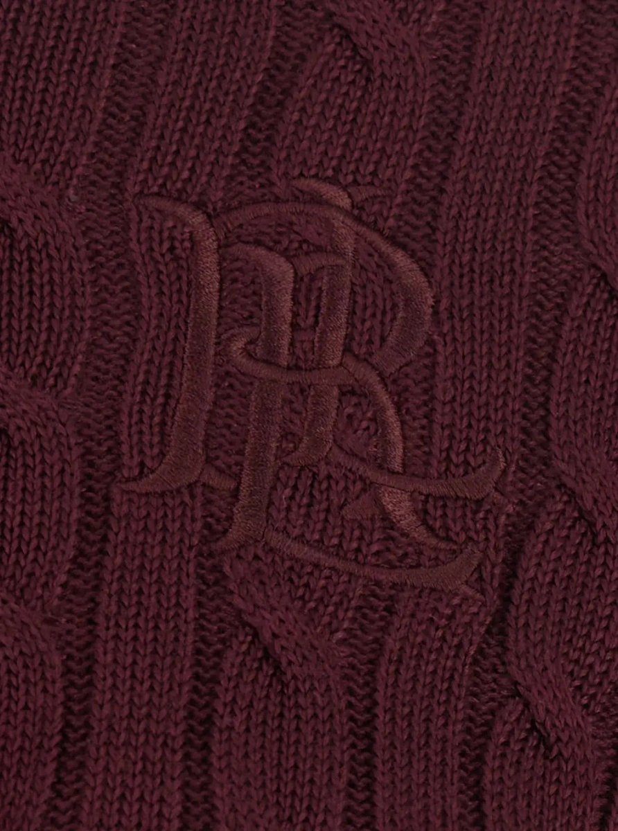 Pulover Ralph Lauren mov din bumbac - Img 3