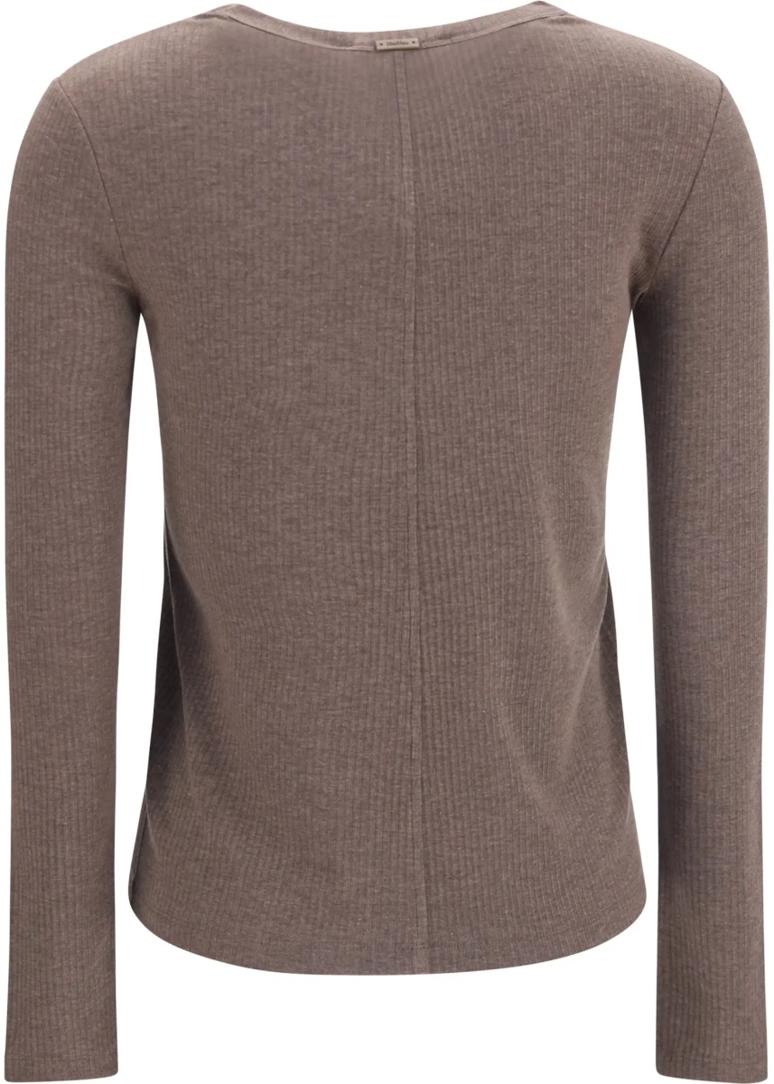 Pulover Ribbed long-sleeve Sweater - Img 2