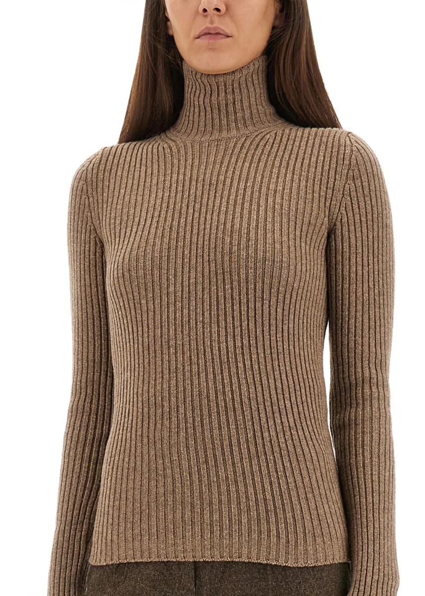 Pulover Ribbed Turtleneck Sweater - Img 4