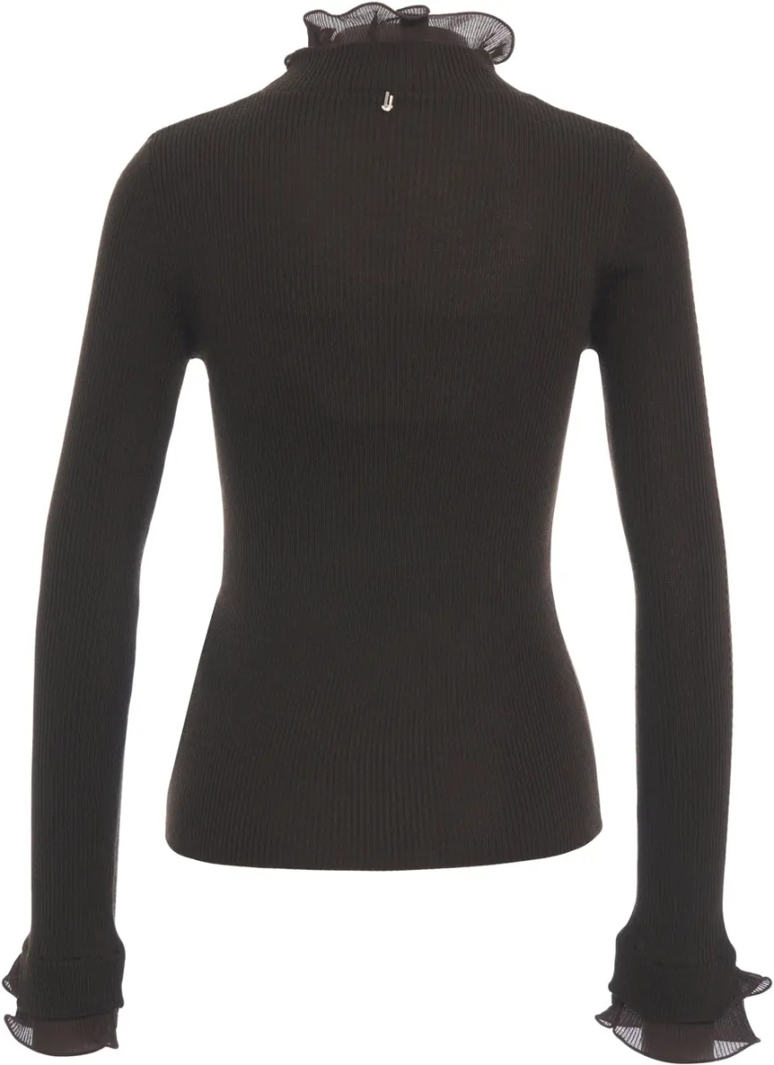 Pulover Sweater with ruffle details - Img 2