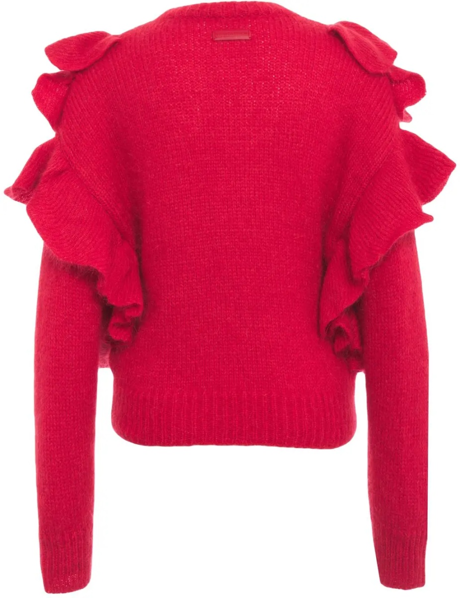 Pulover Sweater with ruffle details - Img 2