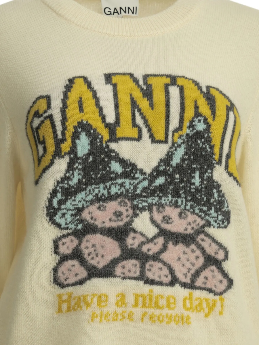 Pulover "Teddy Mushroom" Crew-Neck Sweater - Img 3