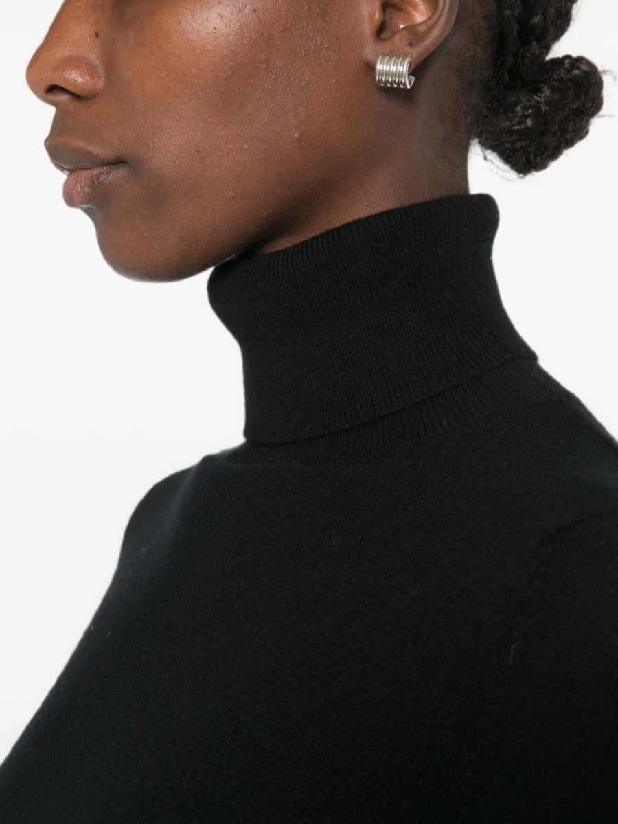 Pulover tricotat Allude negru - Img 5