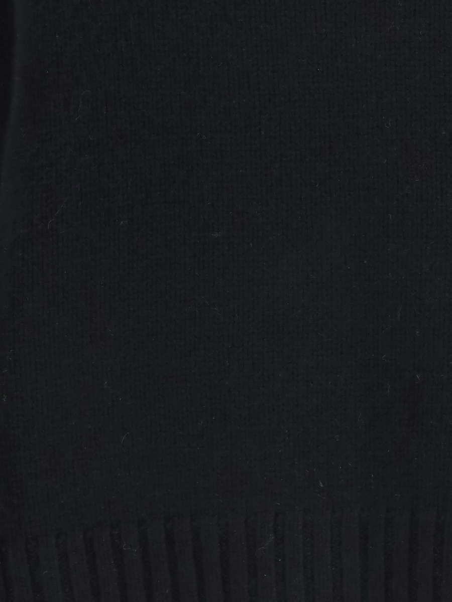 Pulover tricotat Allude negru - Img 3