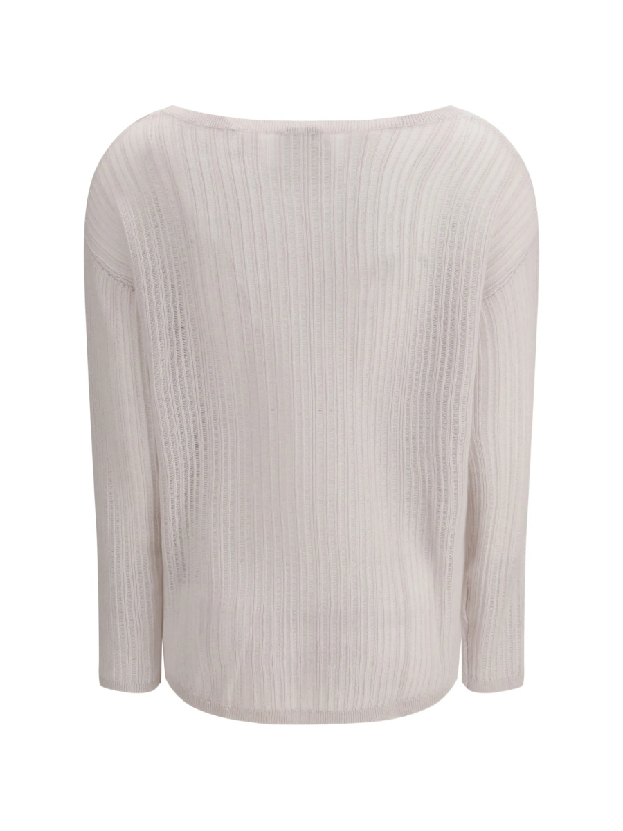 Pulover tricotat Allude neutru - Img 2