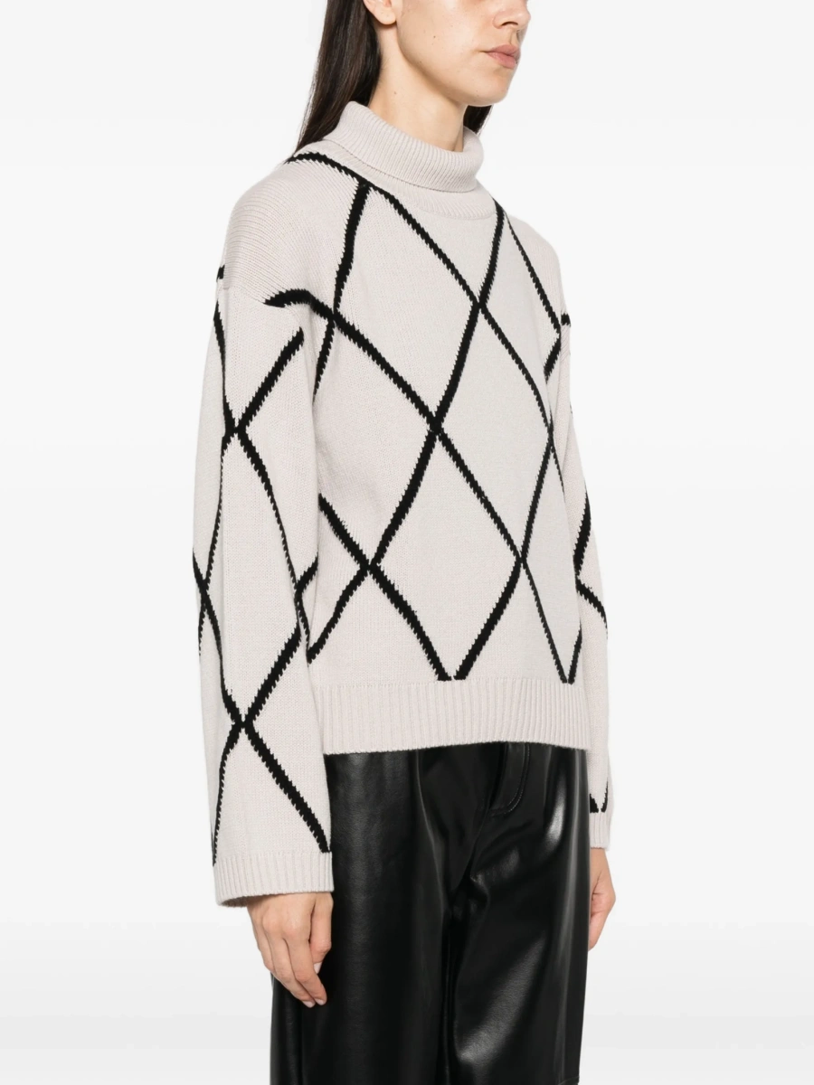 Pulover tricotat Allude neutru - Img 3