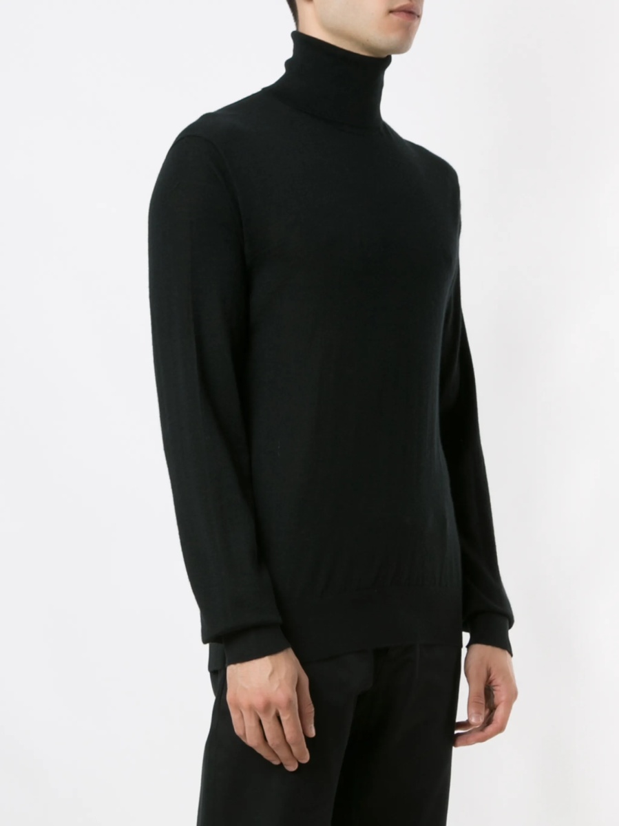 Pulover tricotat Dolce &amp; Gabbana negru - Img 3