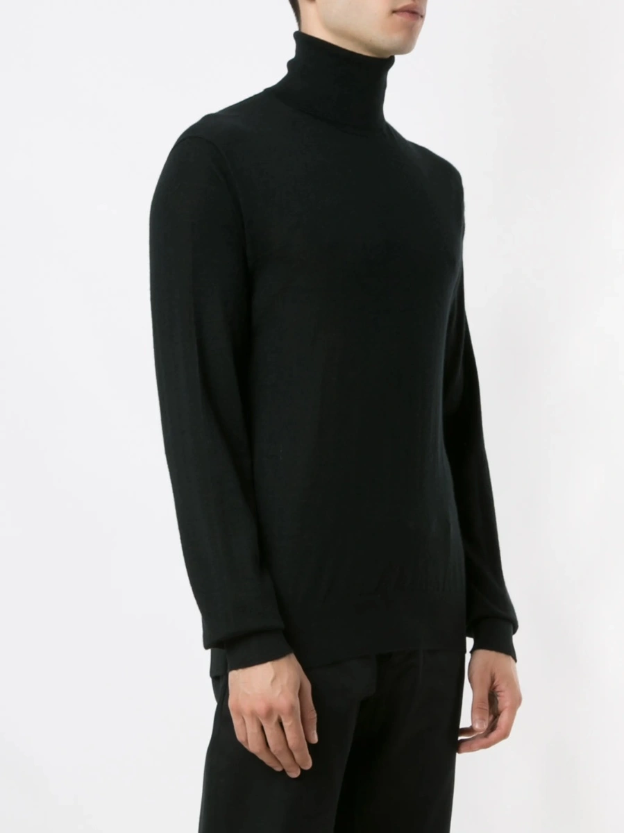 Pulover tricotat Dolce &amp; Gabbana negru - Img 3