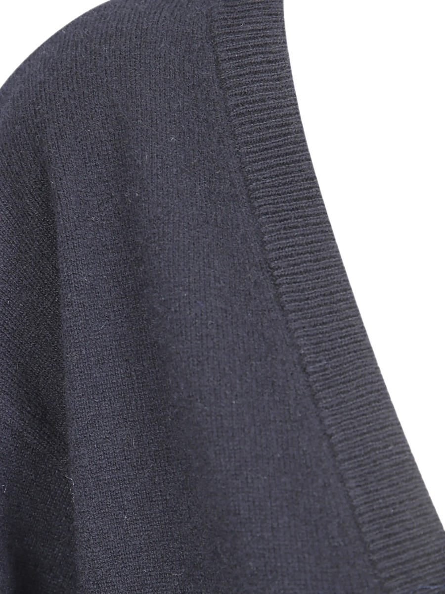 Pulover tricotat EXTREME CASHMERE albastru din casmir - Img 3