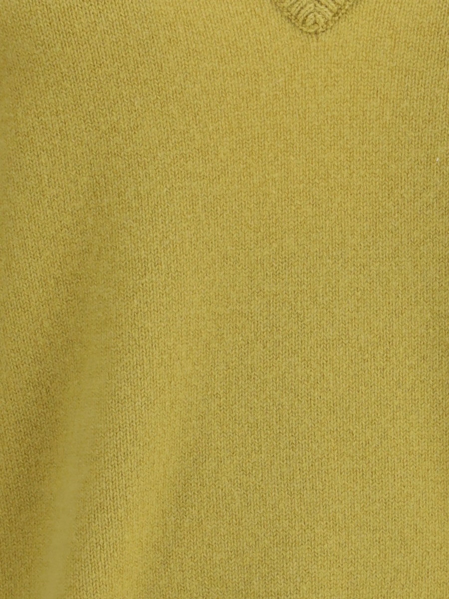 Pulover tricotat EXTREME CASHMERE galben - Img 3