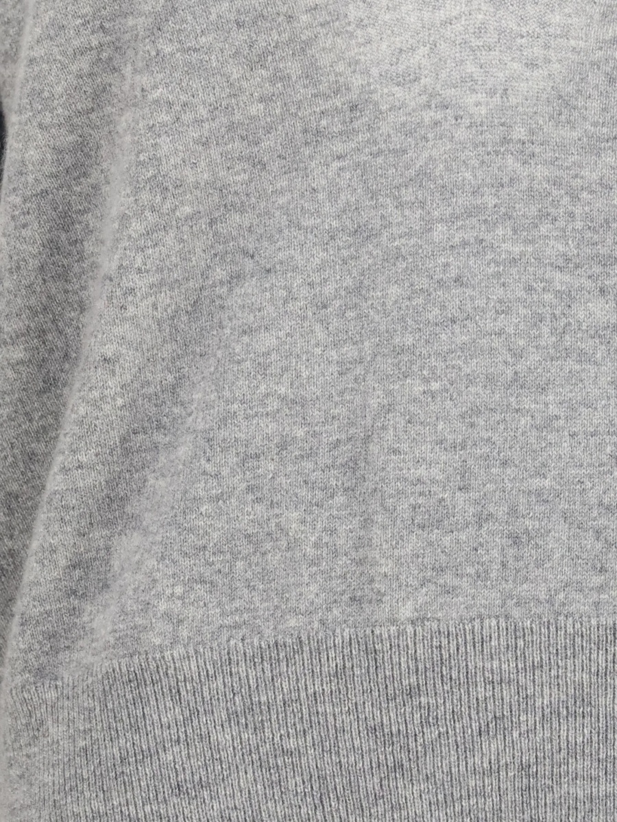 Pulover tricotat EXTREME CASHMERE gri - Img 3