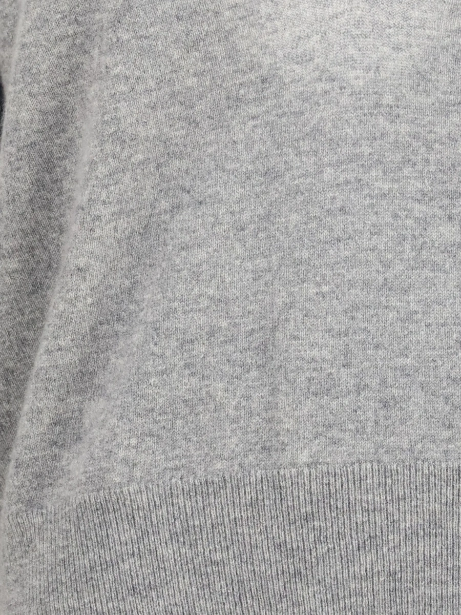 Pulover tricotat EXTREME CASHMERE gri - Img 3