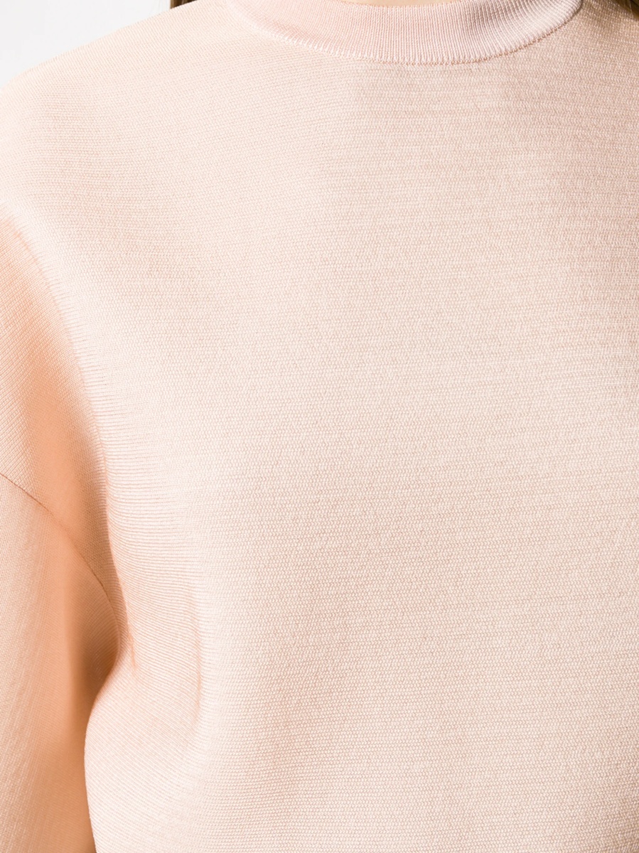 Pulover tricotat Givenchy neutru - Img 5