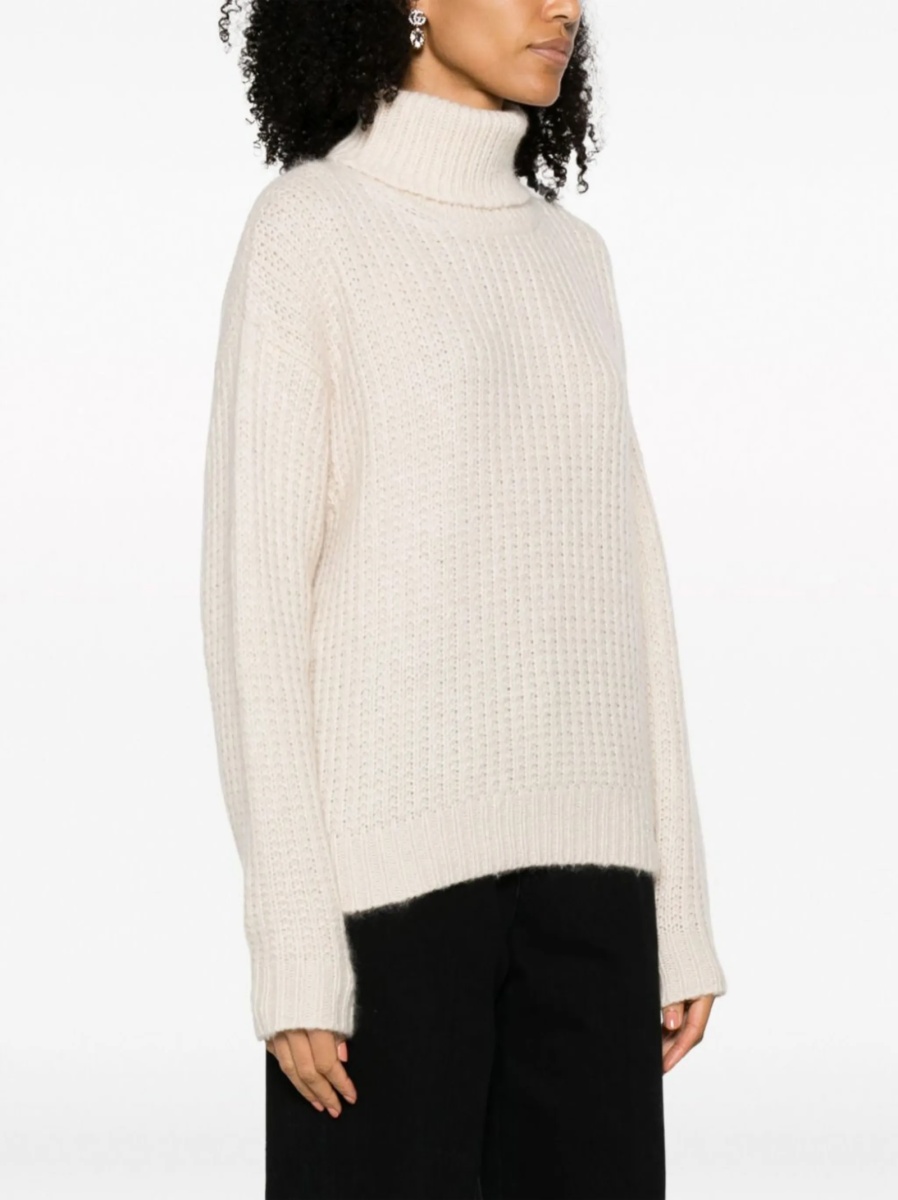 Pulover tricotat Gucci neutru - Img 3