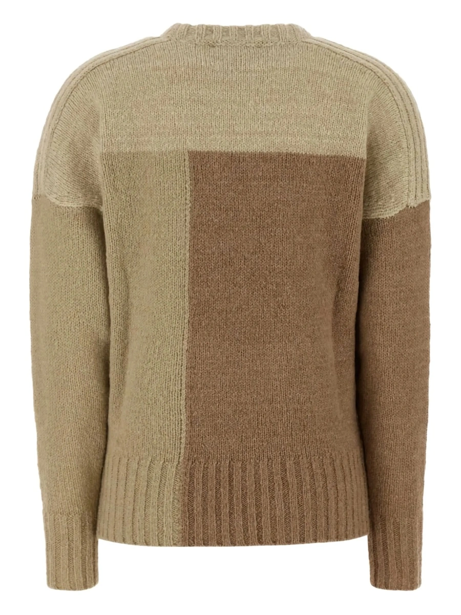Pulover tricotat ISABEL MARANT ETOILE neutru - Img 2