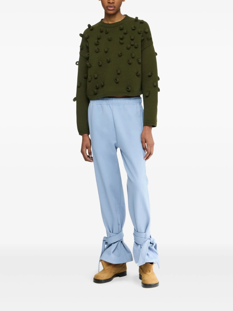 Pulover tricotat JW Anderson verde - Img 2