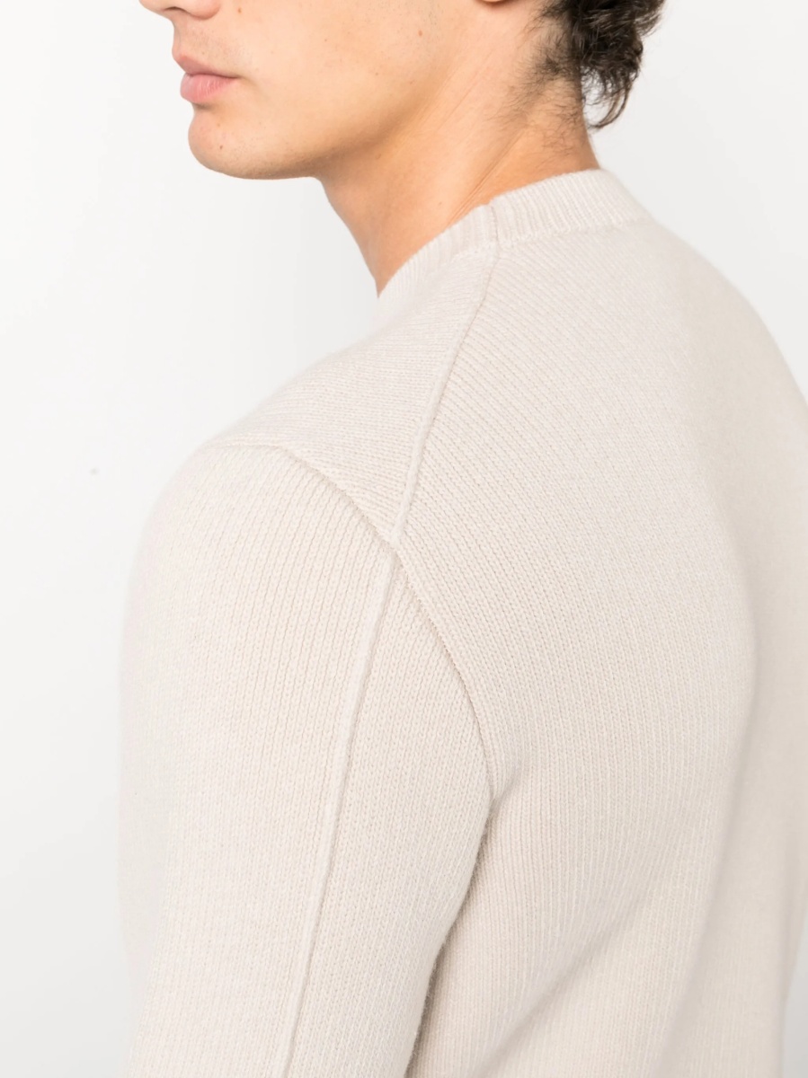 Pulover tricotat Lanvin neutru - Img 5