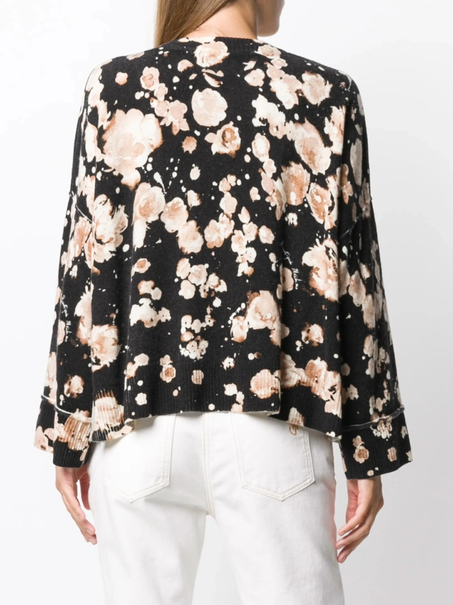 Pulover tricotat LOVE Moschino negru - Img 4