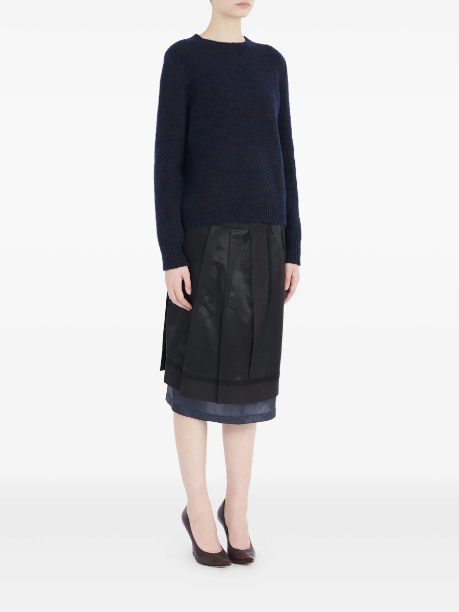 Pulover tricotat Maison Margiela albastru - Img 3