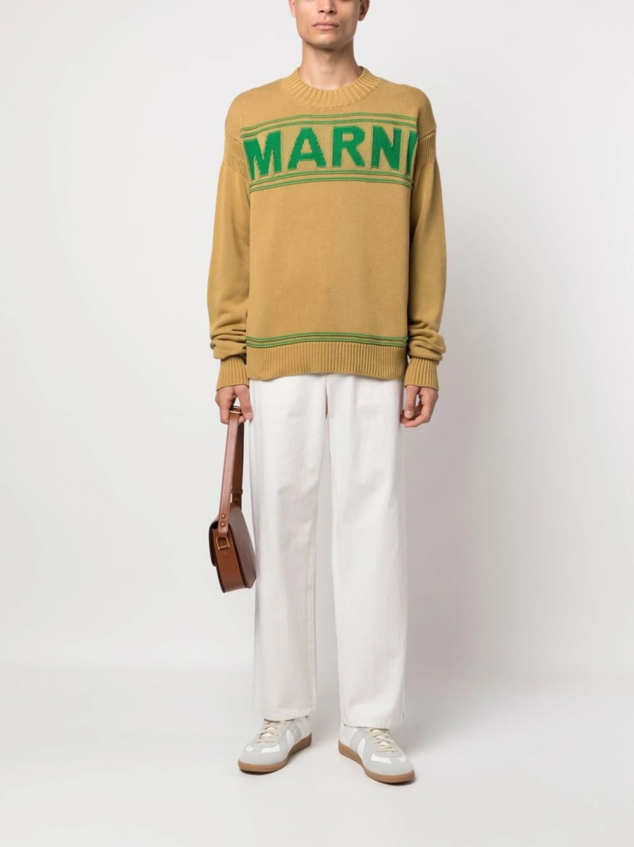 Pulover tricotat Marni neutru - Img 2