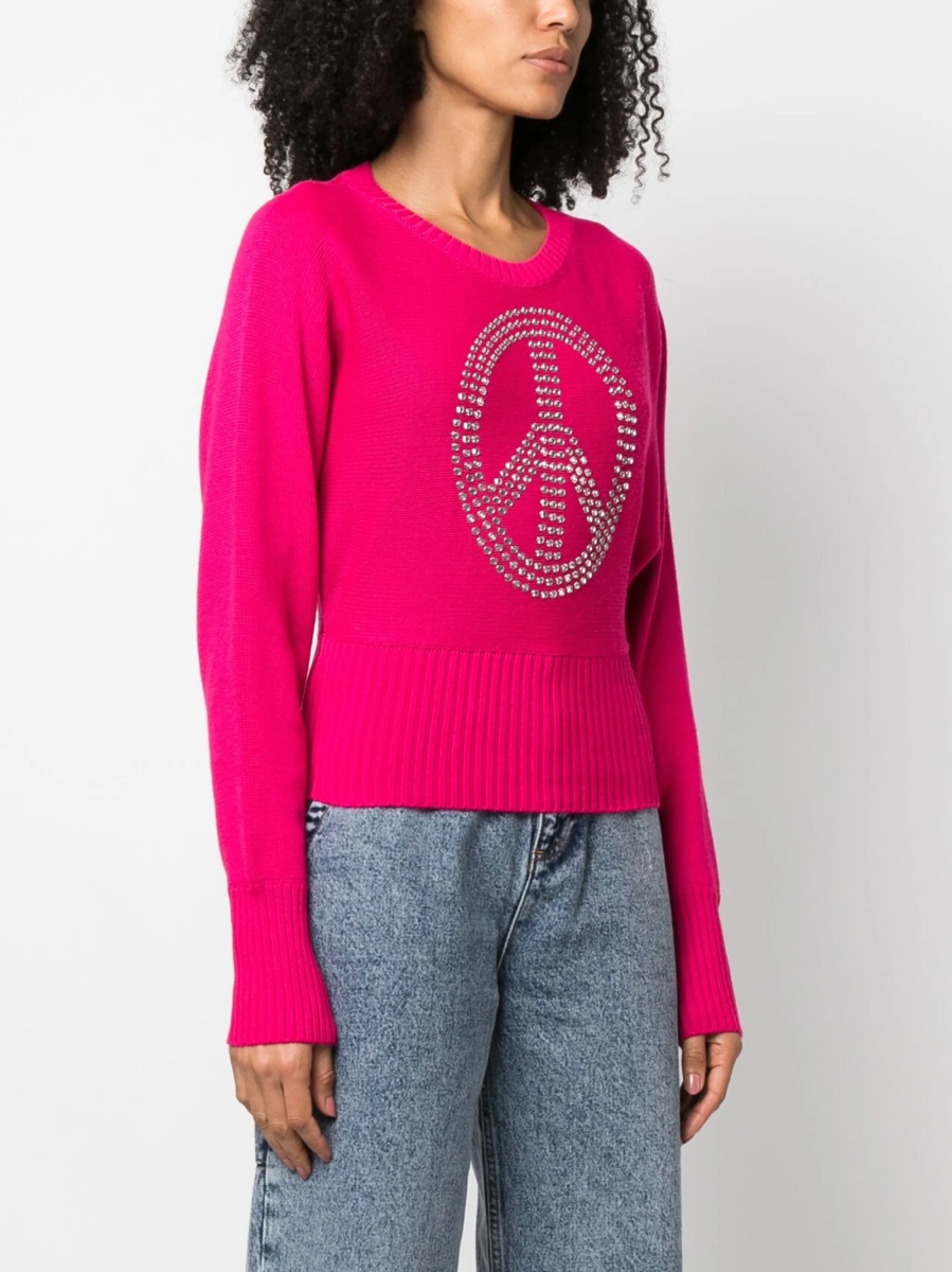 Pulover tricotat MOSCHINO JEANS roz - Img 3