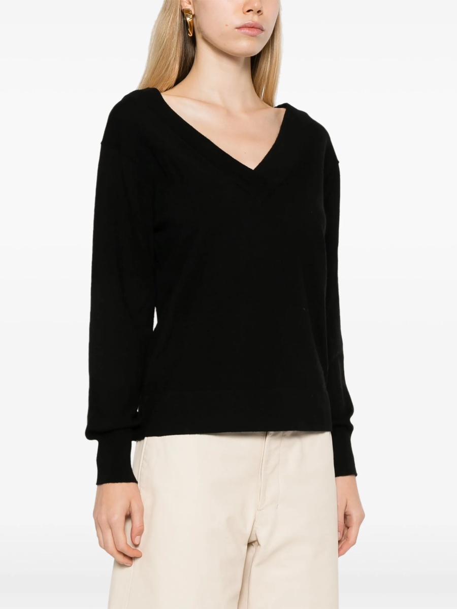 Pulover tricotat P.A.R.O.S.H. negru - Img 3