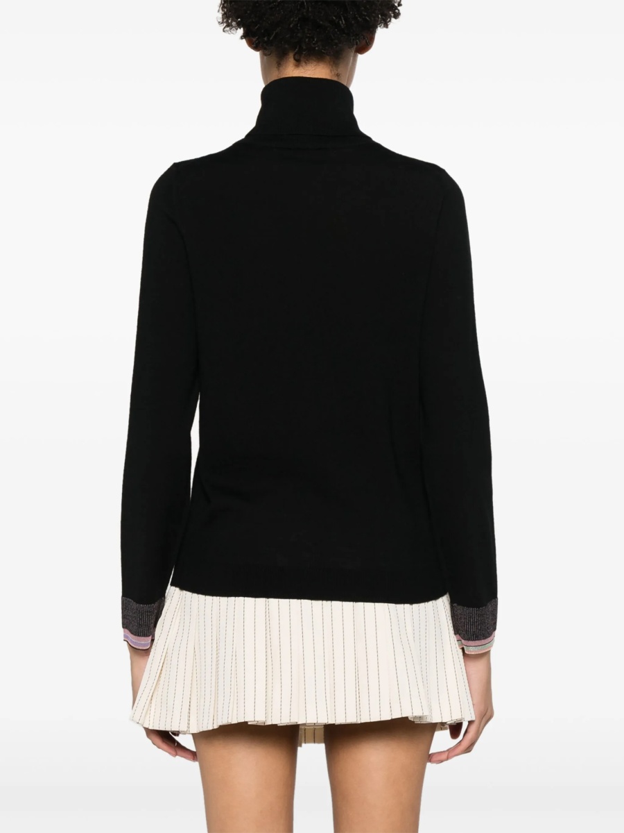 Pulover tricotat Paul Smith negru - Img 4
