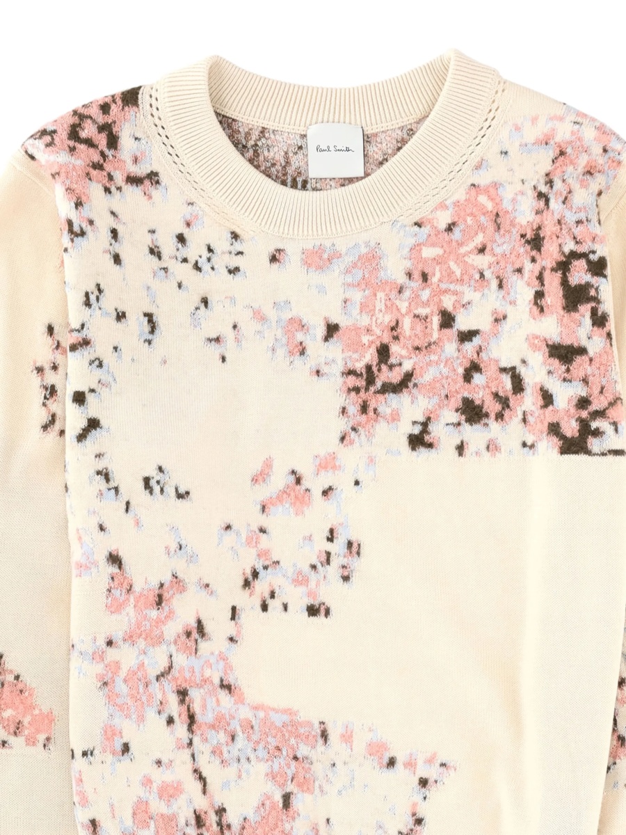 Pulover tricotat Paul Smith neutru - Img 2