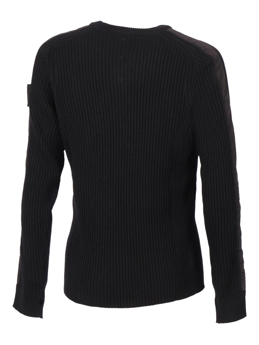 Pulover tricotat Premiata negru din lana - Img 2