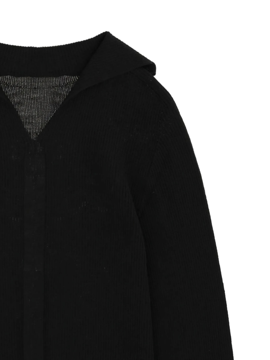 Pulover tricotat Rick Owens negru - Img 2