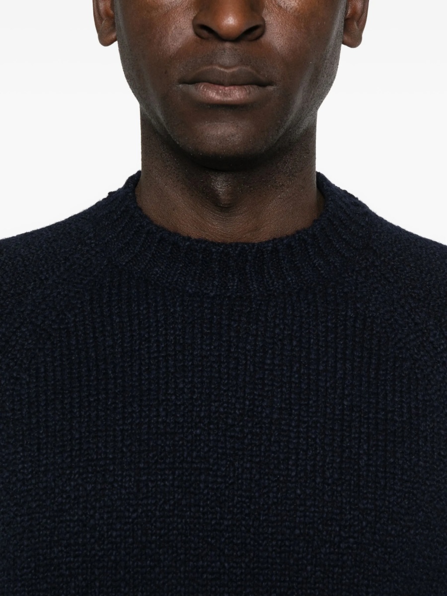 Pulover tricotat Stone Island albastru - Img 5