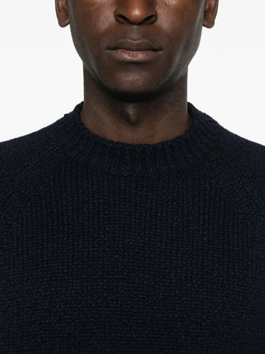Pulover tricotat Stone Island albastru - Img 5