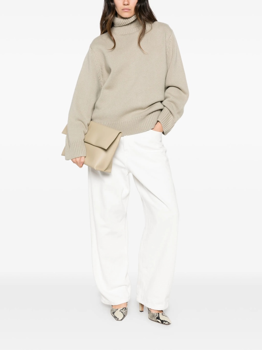 Pulover tricotat TOTEME neutru - Img 2