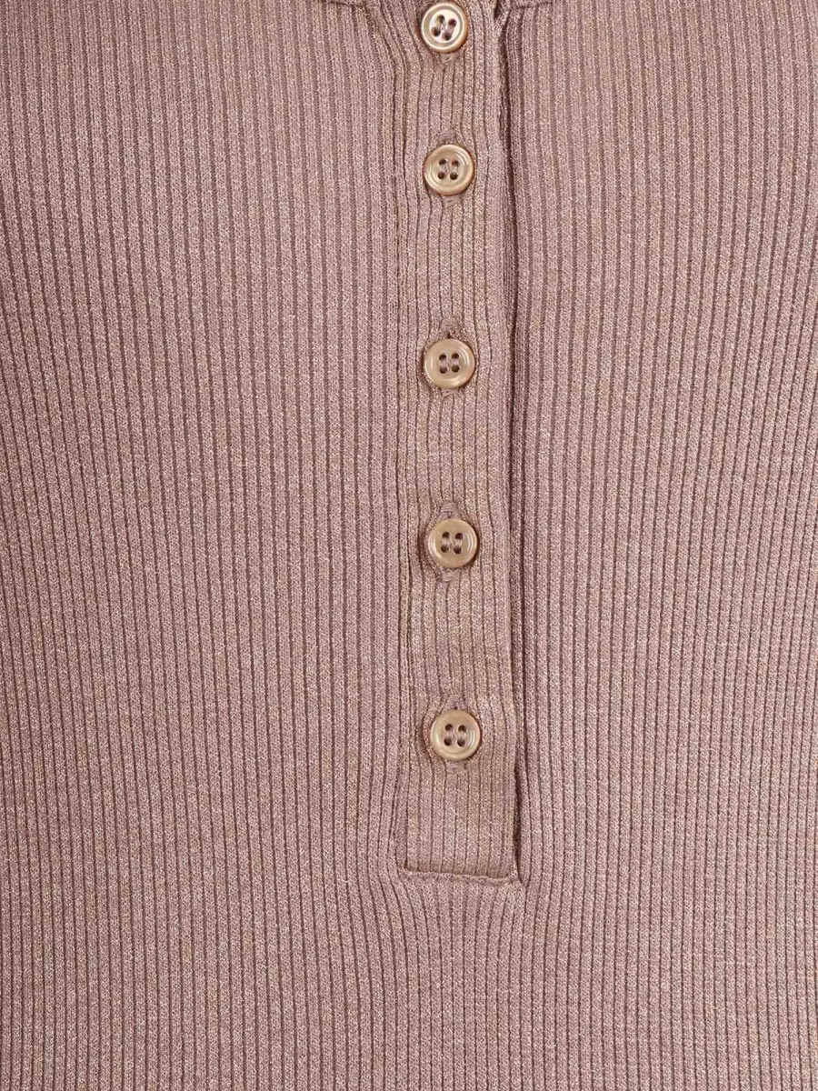 Pulover U-Neck Henley - Img 3