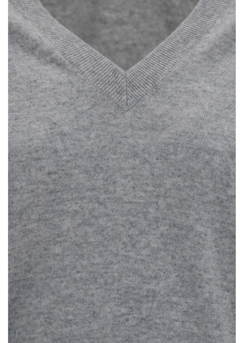 Pulover V-neck cashmere Sweater - Img 3
