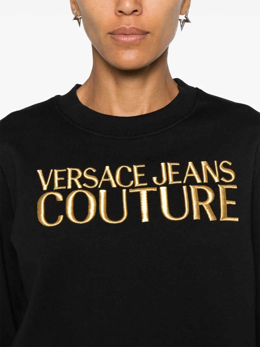 Pulover Versace Jeans Couture negru - Img 5