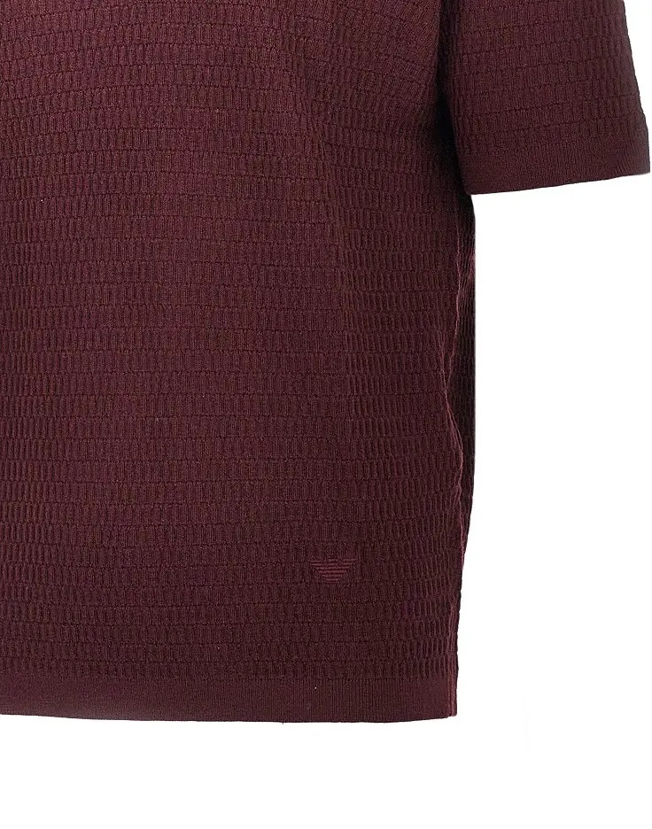 Pulover Virgin wool knitted T-shirt - Img 2