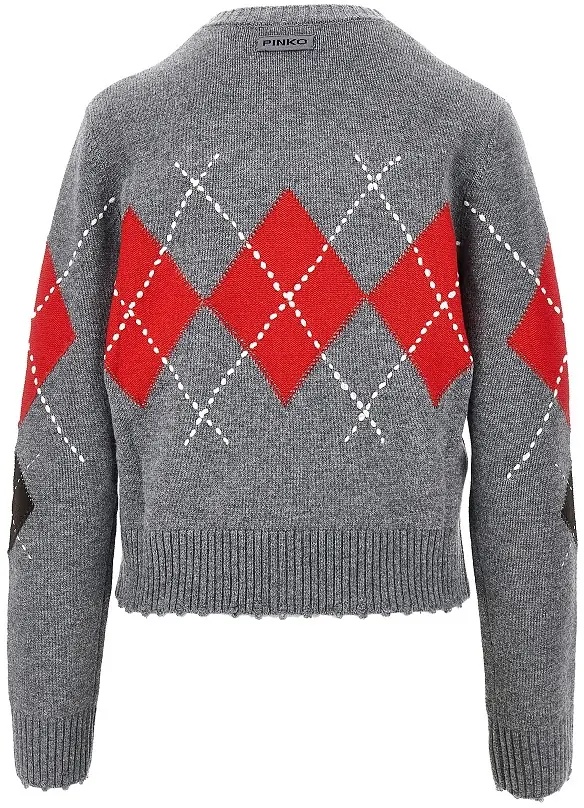 Pulover Wool and cashmere knitted cardigan - Img 3