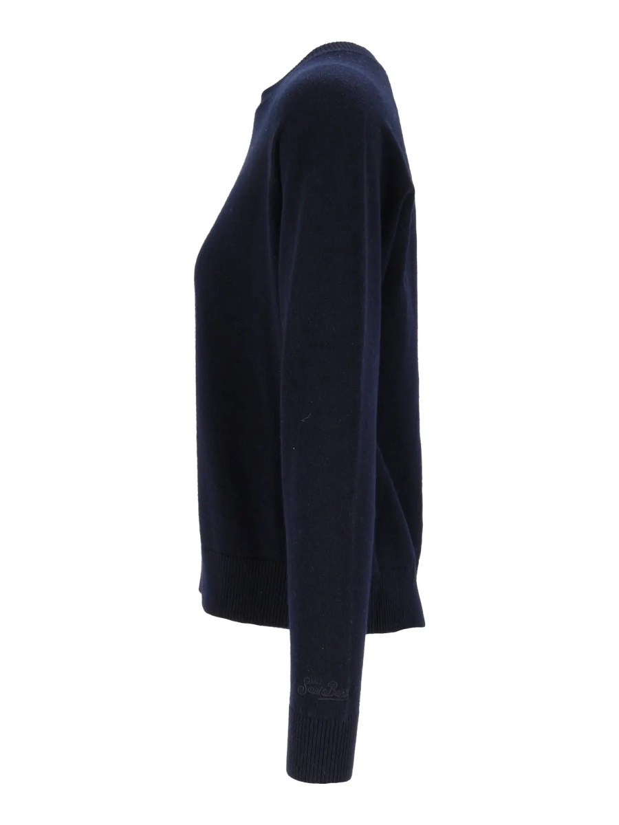 Pulovere DELPHINE CASHMERE-62 NIGHT BLUE - Img 2