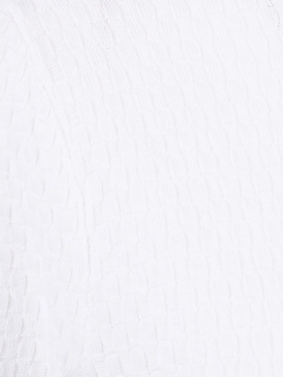 Pulovere Short sleeve crew neck in micro-check. - Img 3