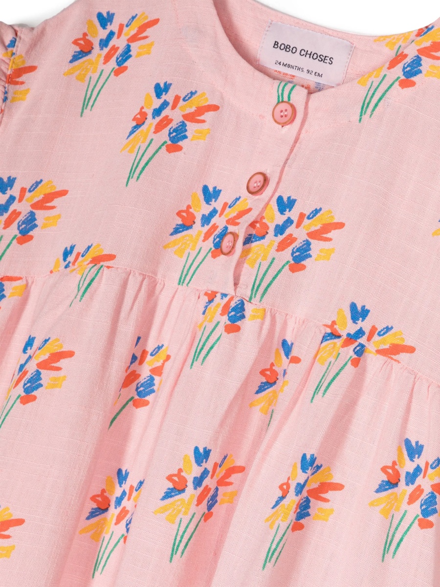 Rochie casual Bobo Choses roz - Img 3