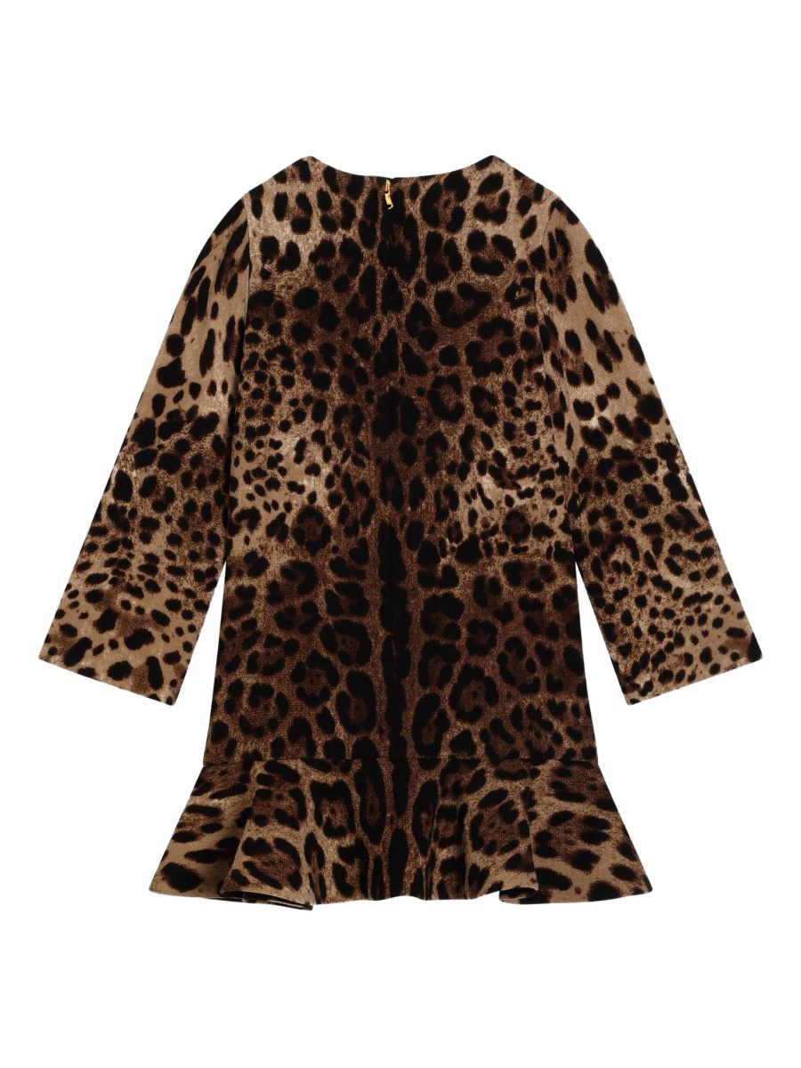 Rochie casual Dolce &amp; Gabbana maro din lana - Img 2