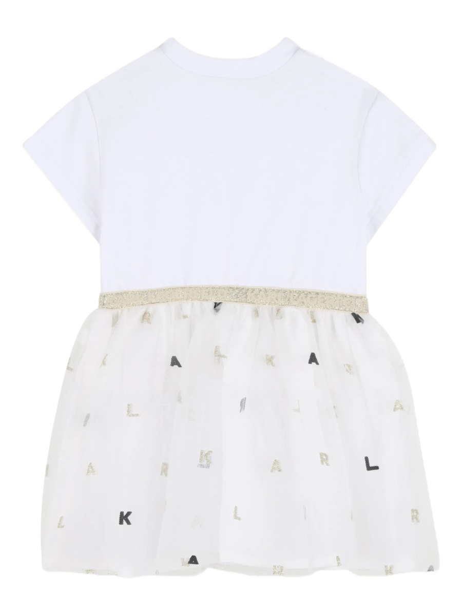 Rochie casual Karl Lagerfeld alba - Img 2