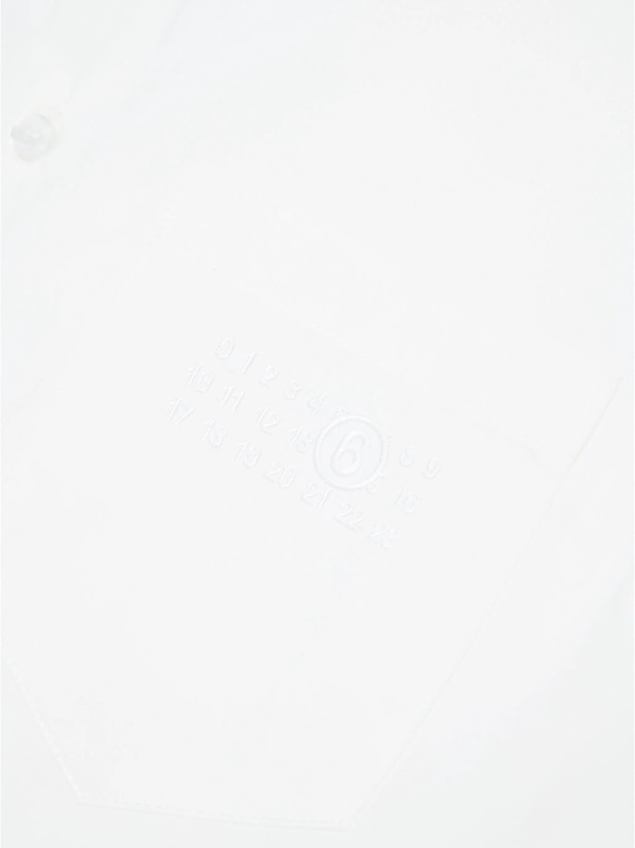 Rochie casual MM6 Maison Margiela alba - Img 4