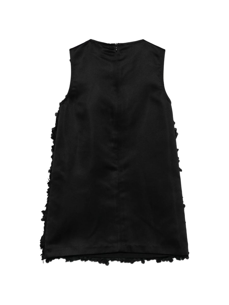 Rochie casual TWIN SET Girl neagra - Img 2