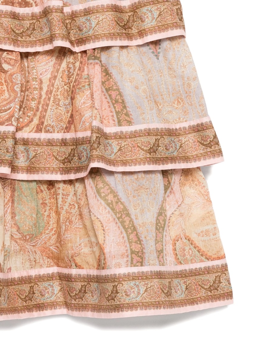 Rochie casual ZIMMERMANN neutra din bumbac - Img 3