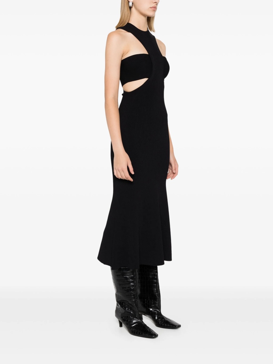 Rochie de ocazie Alexander McQueen neagra - Img 3