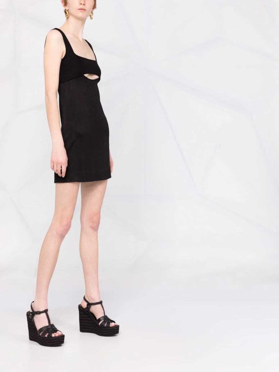 Rochie de ocazie Saint Laurent neagra - Img 4
