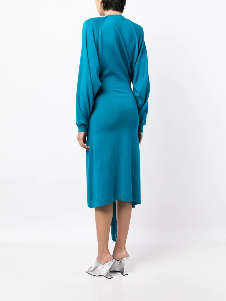 Rochie de ocazie THE ATTICO albastra - Img 4