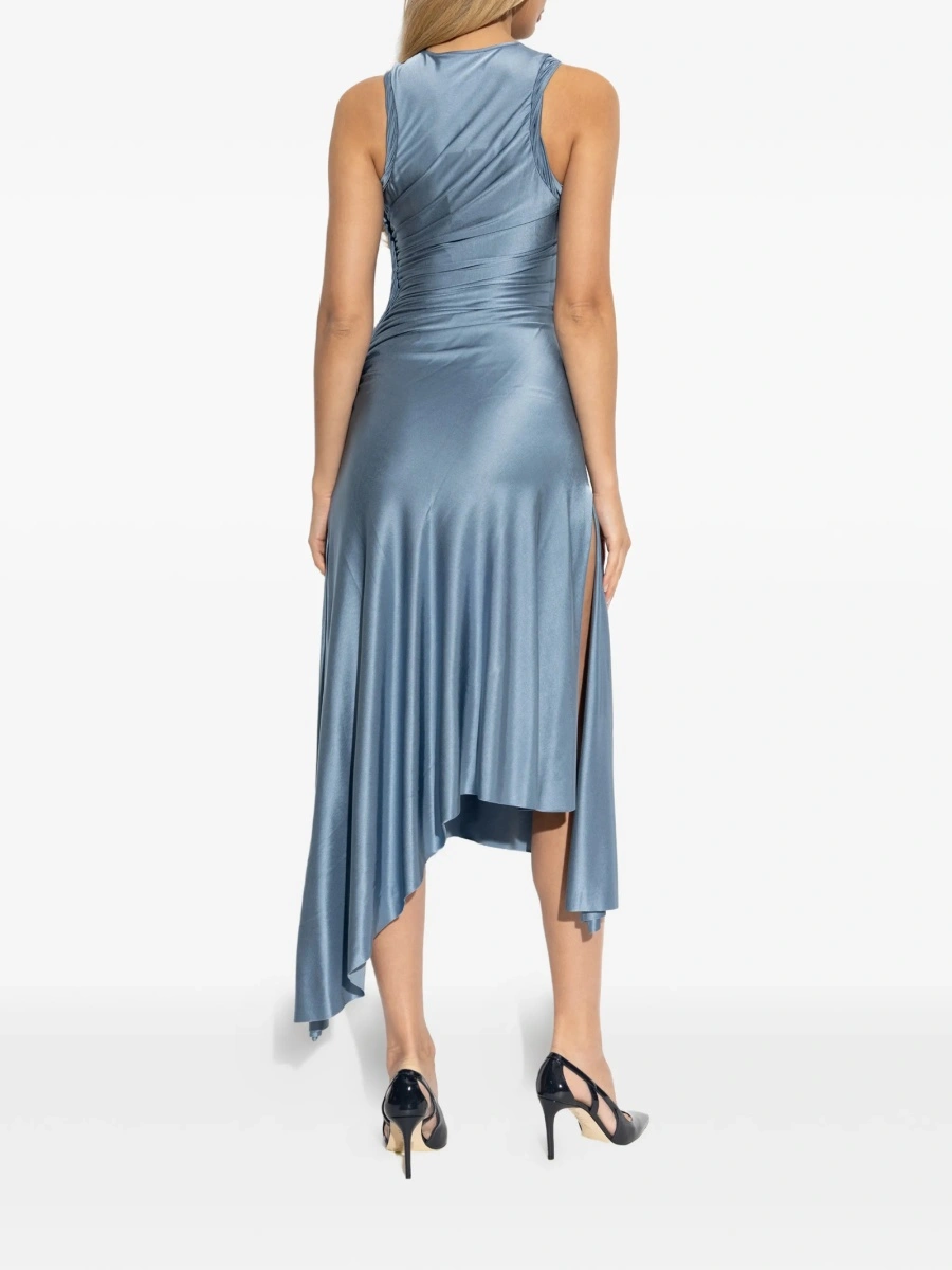 Rochie de ocazie Victoria Beckham albastra - Img 4